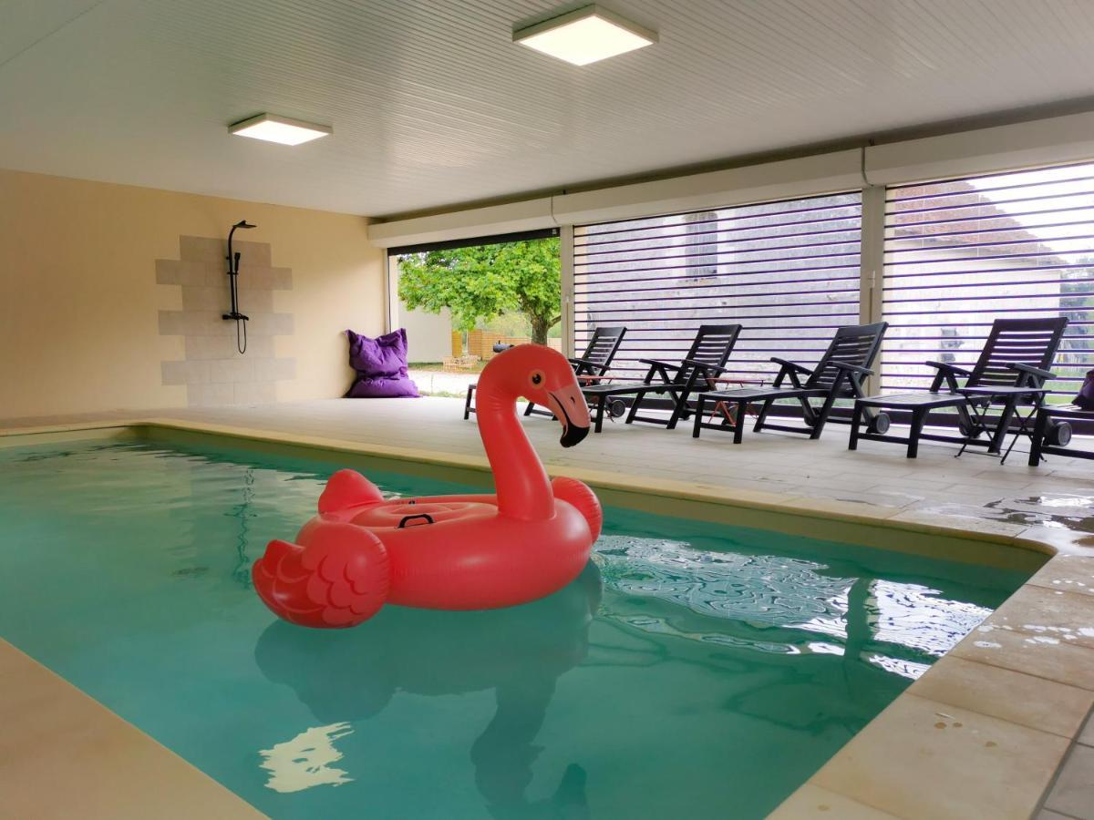 Bed and Breakfast Domaine des Bois Argentés Saugirard Exterior foto